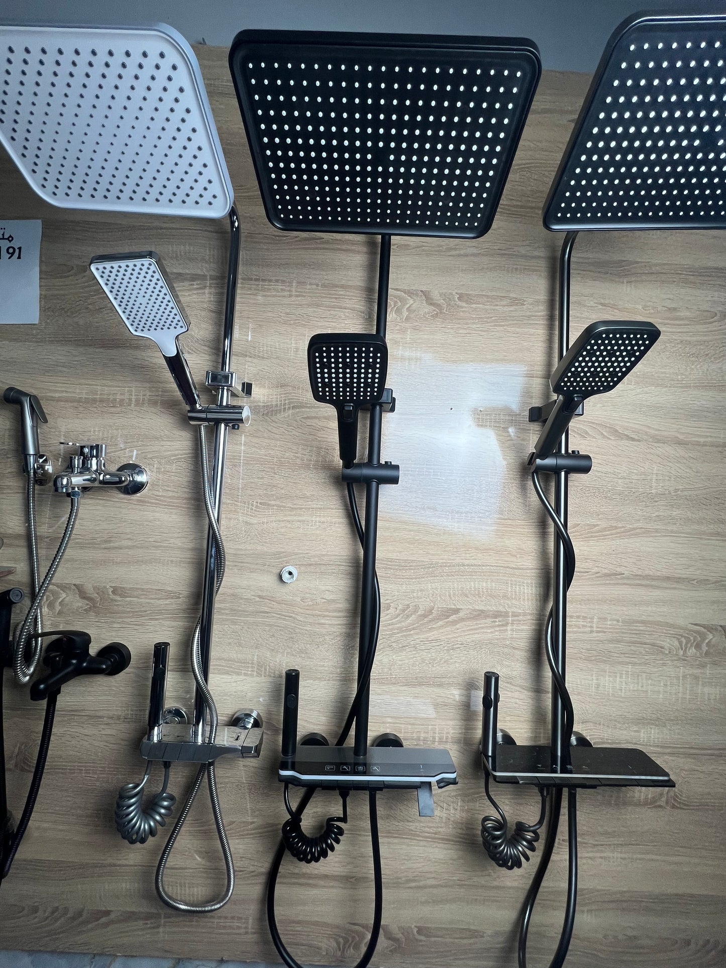Colone de douche Aficheur +led